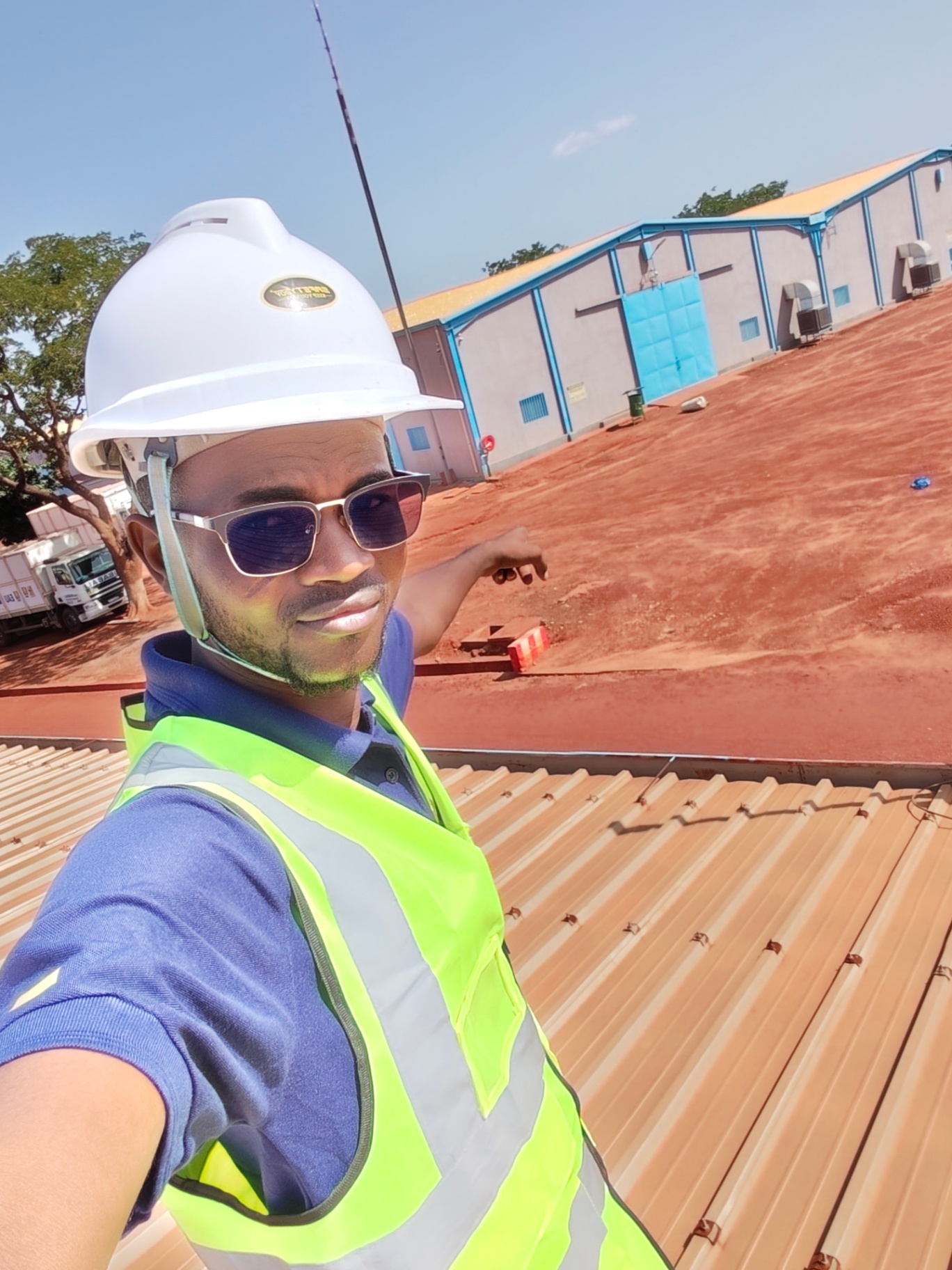 Mission sur site industriel